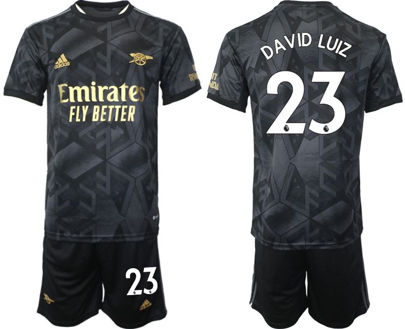 Men 2022-2023 Club Arsenal away black 23 Soccer Jersey